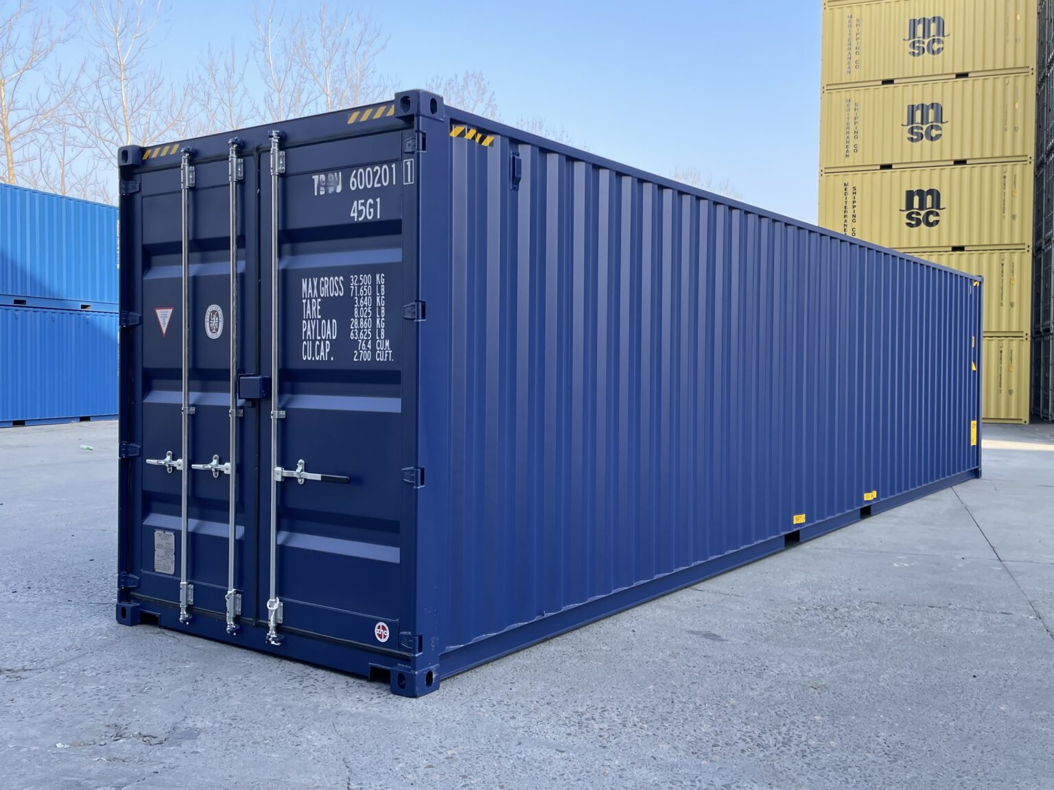 40-Fuß-High-Cube-Versandcontainer