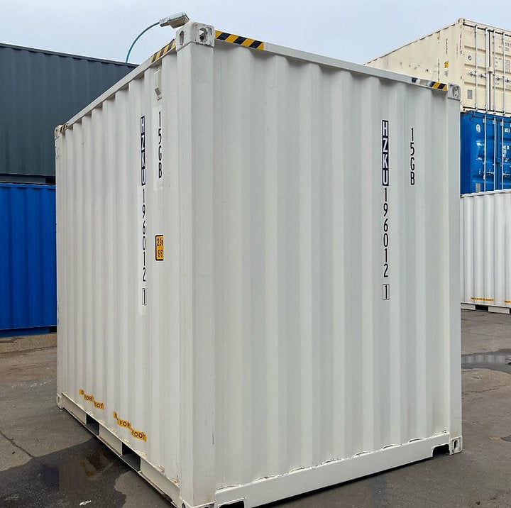 10-Fuß-Kubus-Seecontainer – IICL-Standardweiß