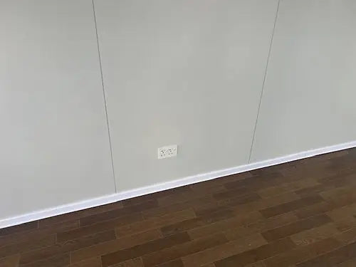 Bürocontainer mit Panoramafenstern