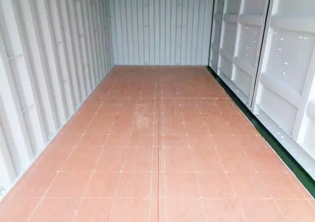 20-Fuß-Grüncontainer mit offener Seite